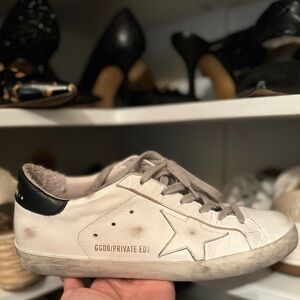 Golden Goose Super-Star Low Top Size 8 Sneakers